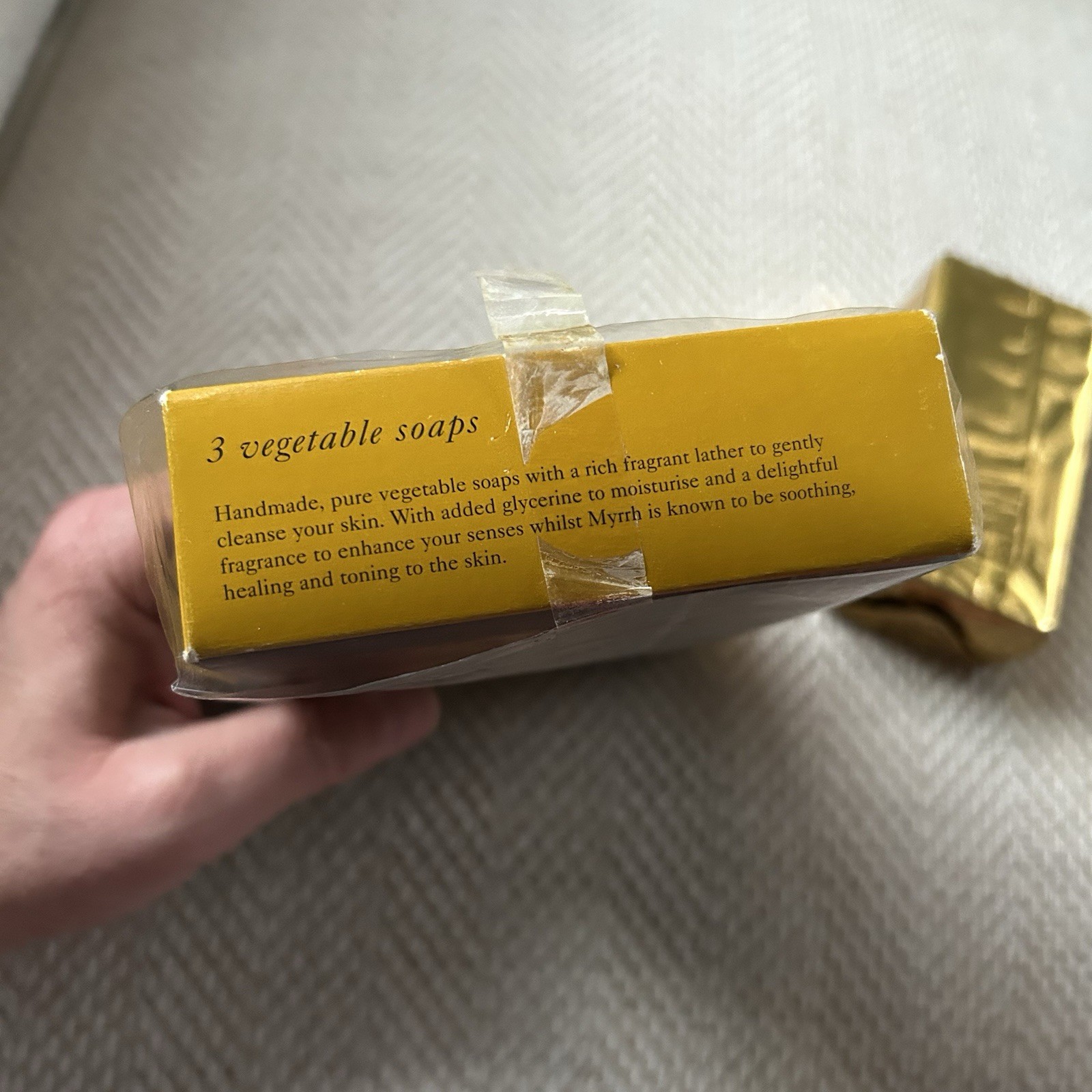 Arran Aromatics Apothecary Scotland Myrrh Soap Set Of 4 Soaps New Package Wear
