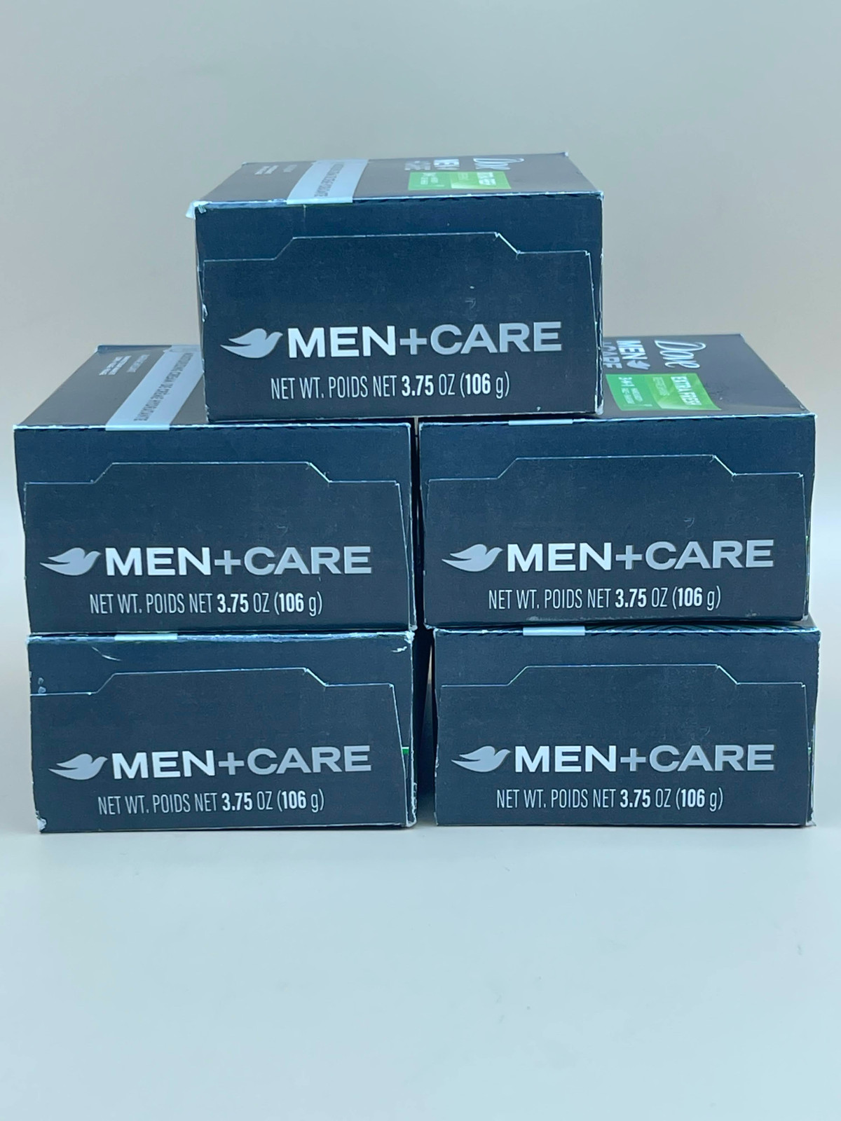 DOVE MEN + CARE Bar 3 in 1 Cleanser for Body Face and Shaving 3.75 oz 5 Bars