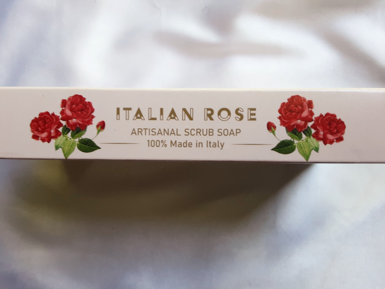 Sapone Artigianale Italano Rose Scrub Soap 3 x 5.3oz