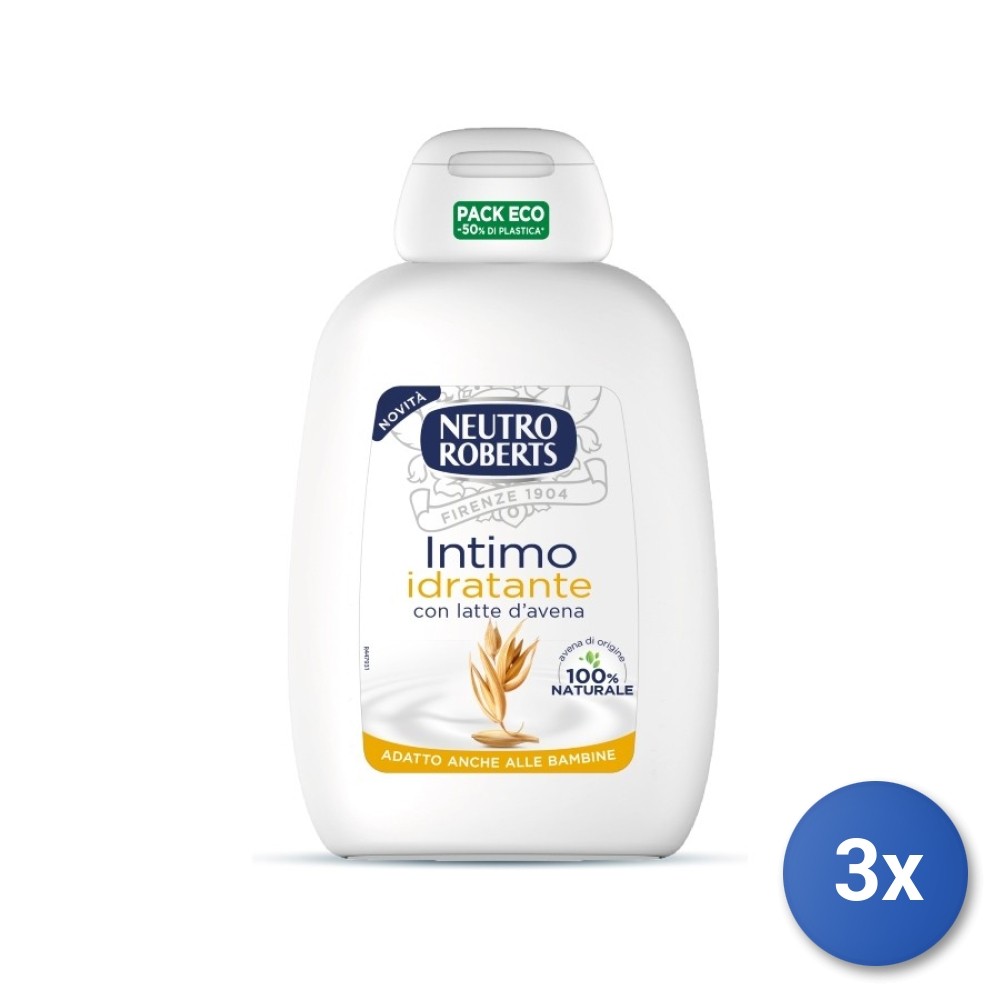 3X Roberts Intimate Soap 200 ML Moisturizing Oat Milk