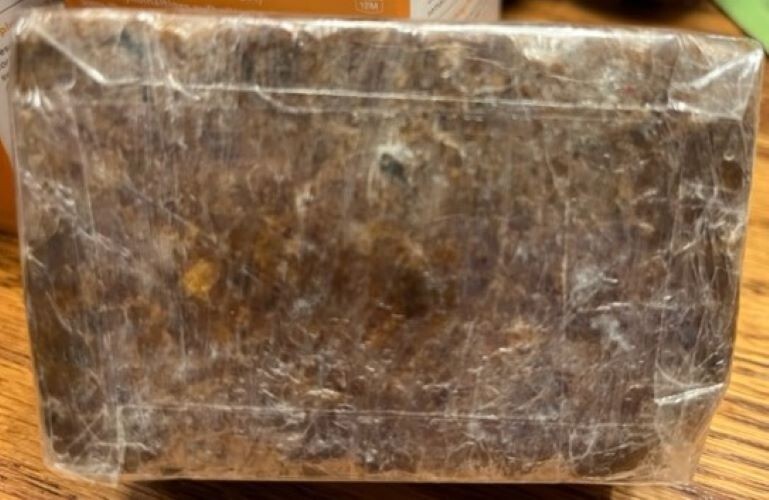 Ashanti Naturals African Black Soap Bar – 8 oz. (227 g) – 100% Natural