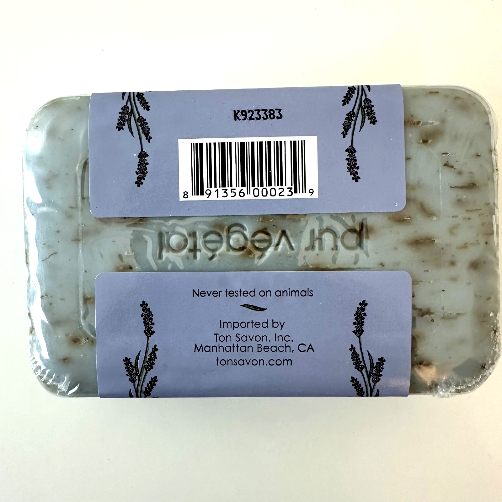 6 Bars Trader Joe’s Bisous de Provence Lavender with Flowers Triple Milled Soap