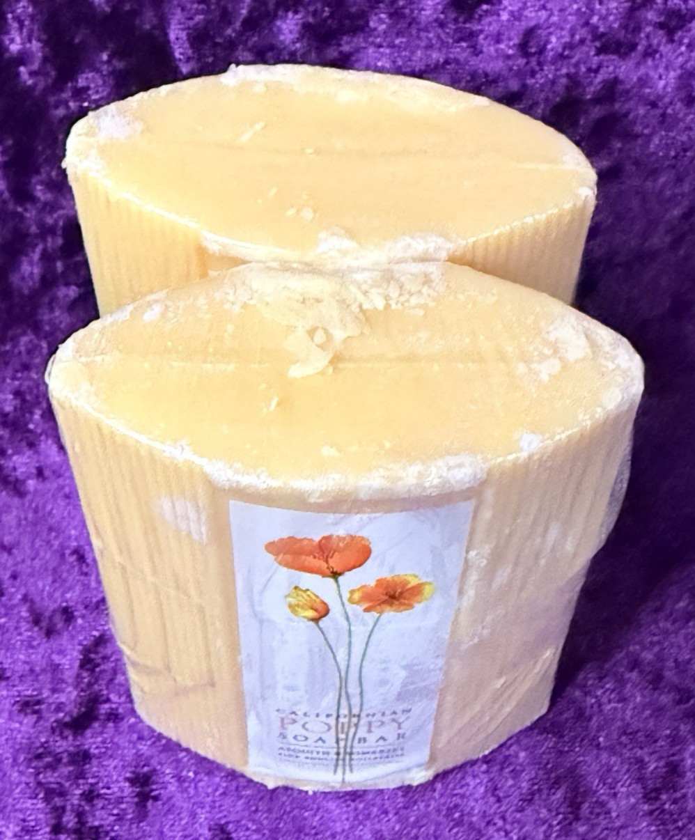 Asquith & Somerset Soap Bar CALIFORNIAN POPPY New Sealed