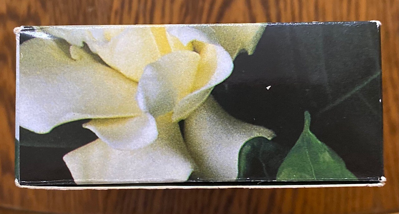 Crabtree & Evelyn Vintage 1990 Paris Gardenia Soap Lot of 3 Bars 10.5 oz