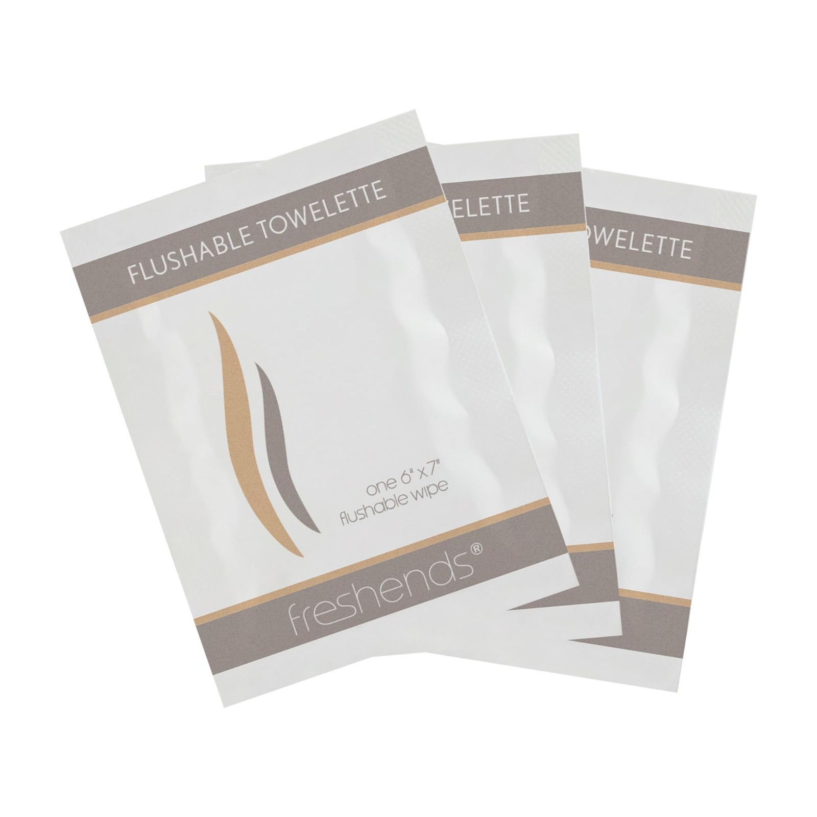 Flushable Individually Wrapped Wipes – 300 Bulk Pack, Luxurious Travel Towelette