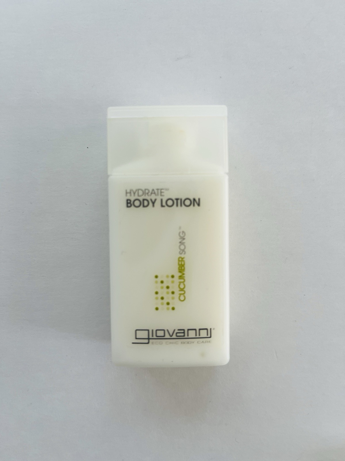 NEW Giovanni Travel Size Hydrate Body Lotion cucumber Song scent