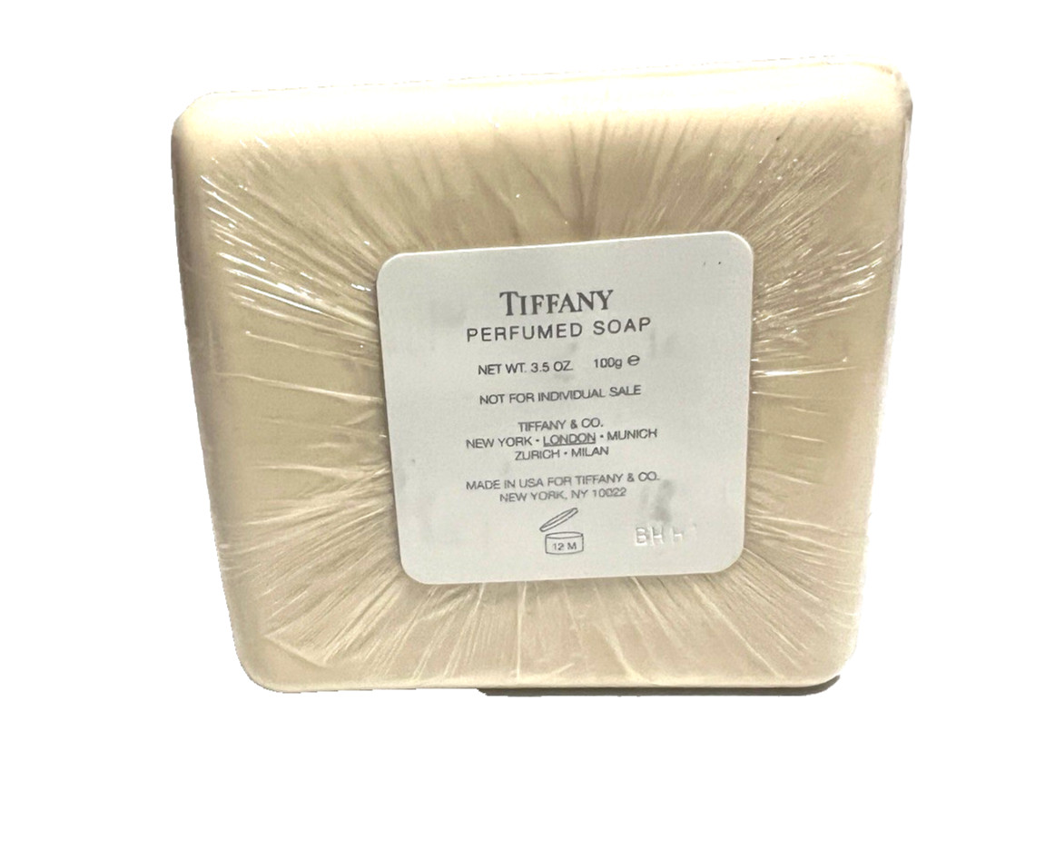 NEW! Tiffany & Co Perfumed Soap Bars ~ Smell Amazing In Wrap With Label 3.5oz