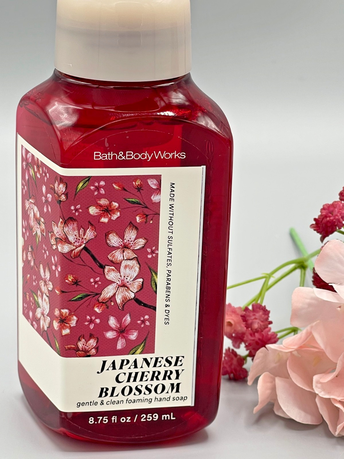 Bath & Body Works Japanese Cherry Blossom Hand Soap Lot 2 GENTLE & CLEAN