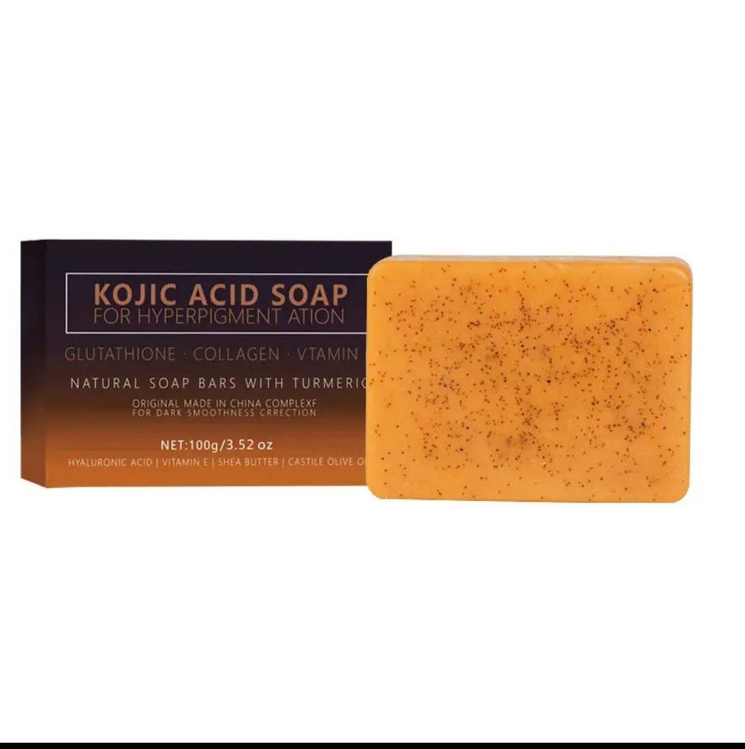 Kojic Acid Soap – Glutathione, Collagen, Vitamin C – Body & Face – 3.52oz 2 bar