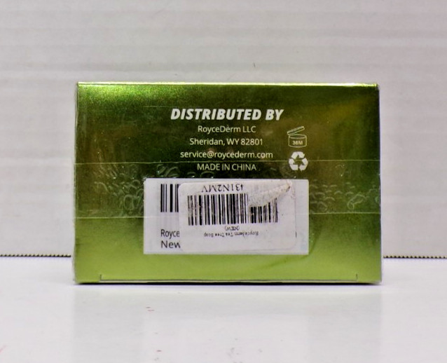 RoyceDerm Tea Tree Oil Antifungal Soap Fast-Acting 2 Bars 4 Oz.