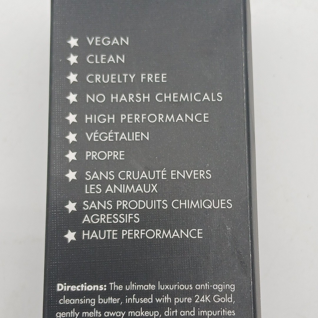 TRULY 24k Gold Black Soap Full Size 5oz Face Impurity Cleanser NEW SEALED