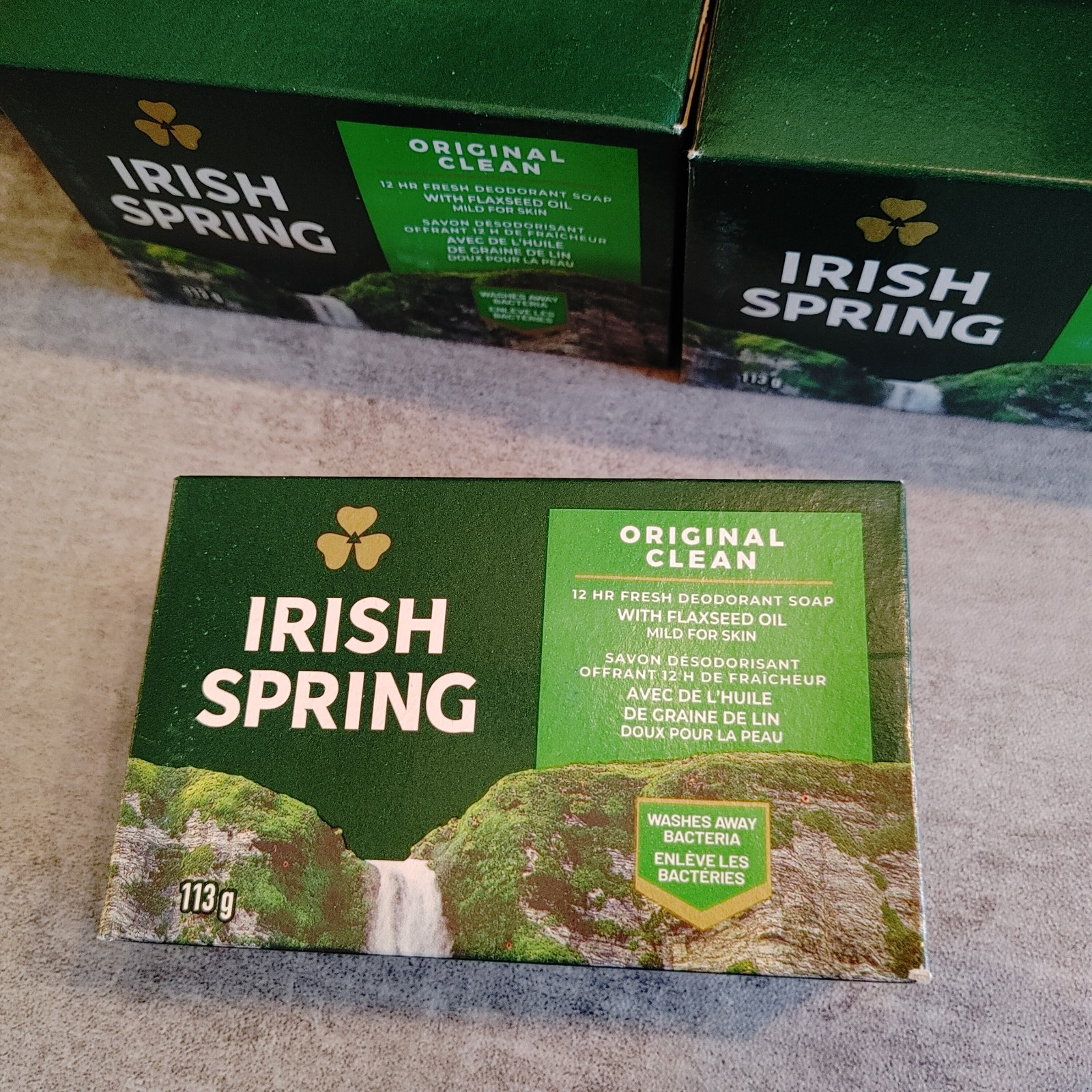 Irish Spring Original Clean Boxed Bar Soap, 17 ct.