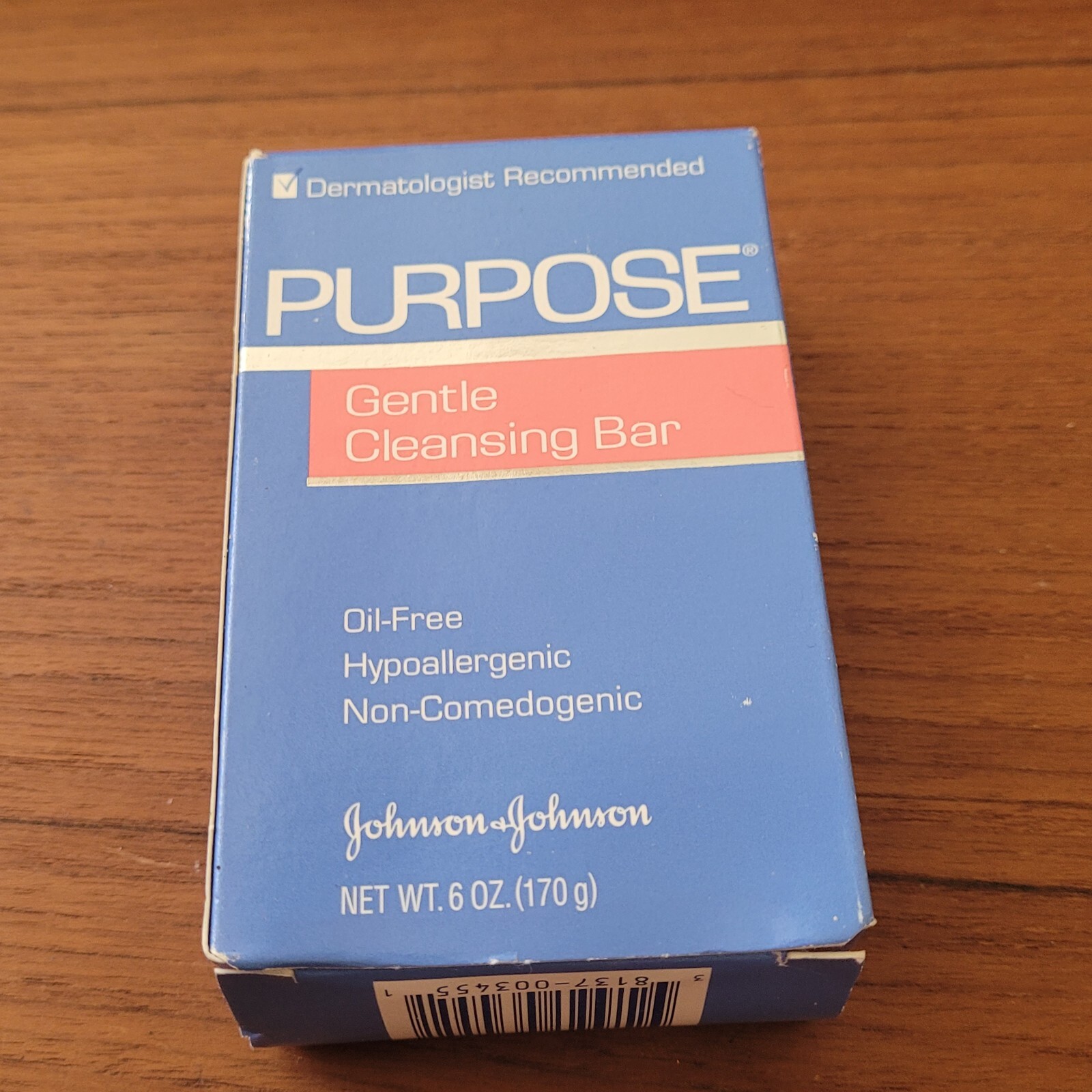 Large Vintage Purpose Soap 1996 Gentle Cleansing Bar NOS 6 oz Sealed