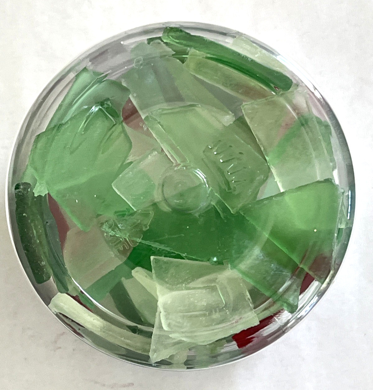 NEW JAR Sea Glass Soaps by Sea Crate Club 75 Single Use Colorful Realistic Soap