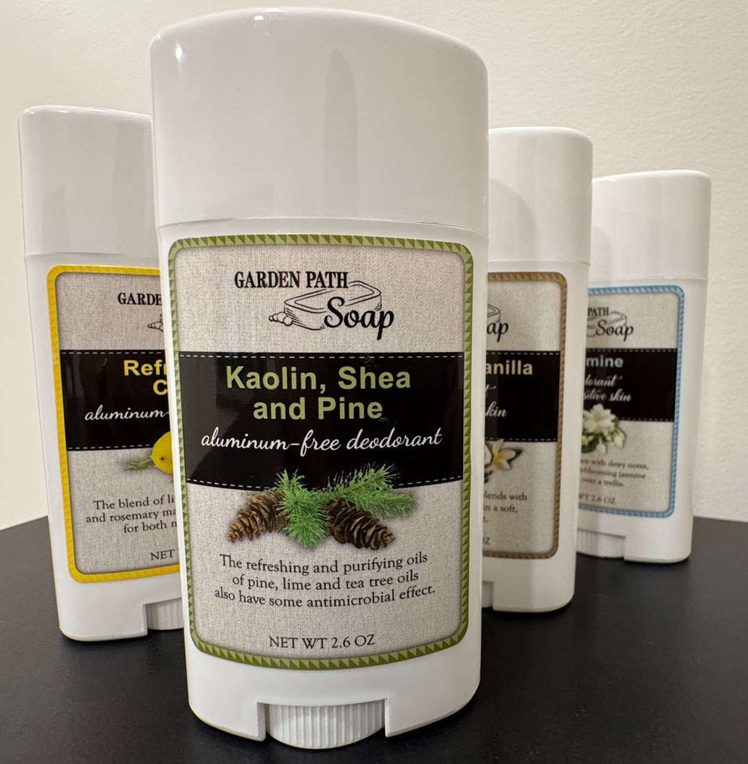 KAOLIN SHEA & PINE – Amish Handcrafted Aluminum Free Deodorant