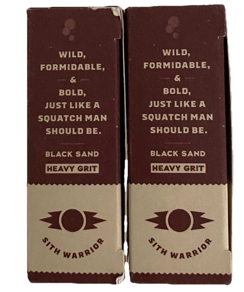 Dr. Squatch Ruthless Rinse Darth Maul Star Wars Mens 5oz Bar Soap Heavy Grit 2pk