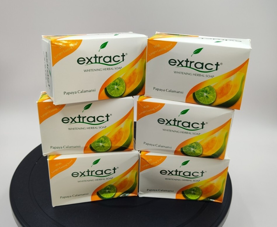 Extract Whitening Herbal Soap pack of 6