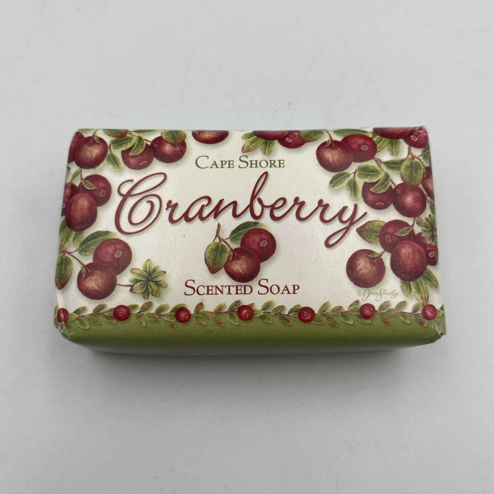 New Cape Shore Scented Soap Bar Cranberry 3 oz / 85 grams USA Made