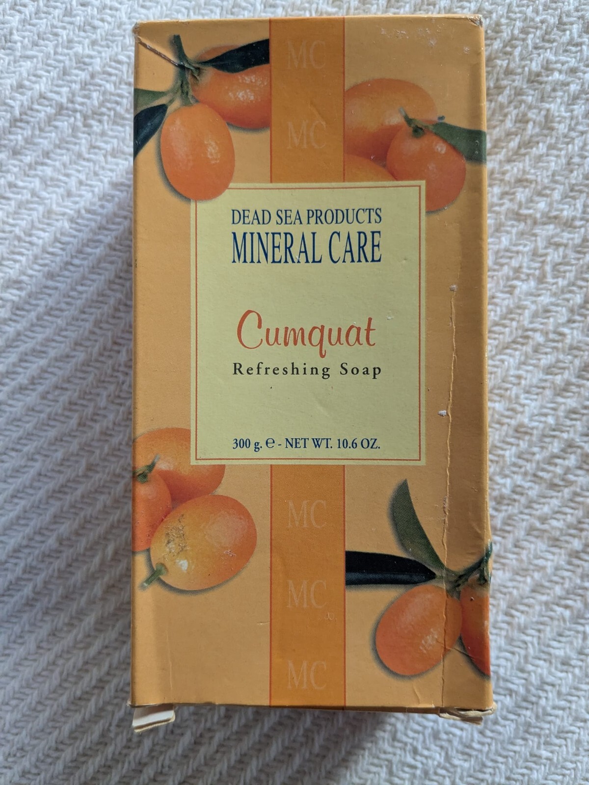 Mineral Care Cumquat luxury bar soap 10.6 oz/300g New sealed