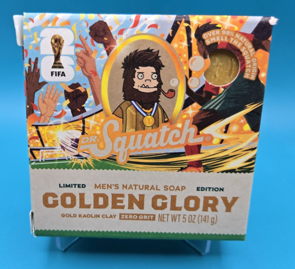 Dr. Squatch Golden Glory Limited Edition FIFA 2026 Copa Mundial World Cup