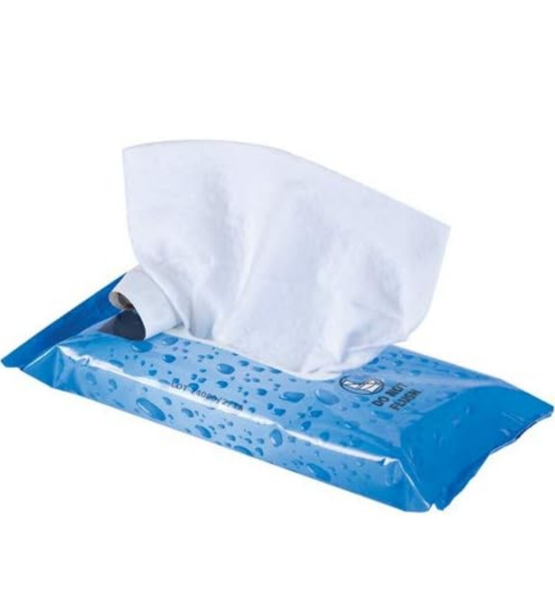 5 PACK / 40 Clothes Sage Comfort Bath Wipe 8/PK Cleansing Cloth Aloe Fresh Scent