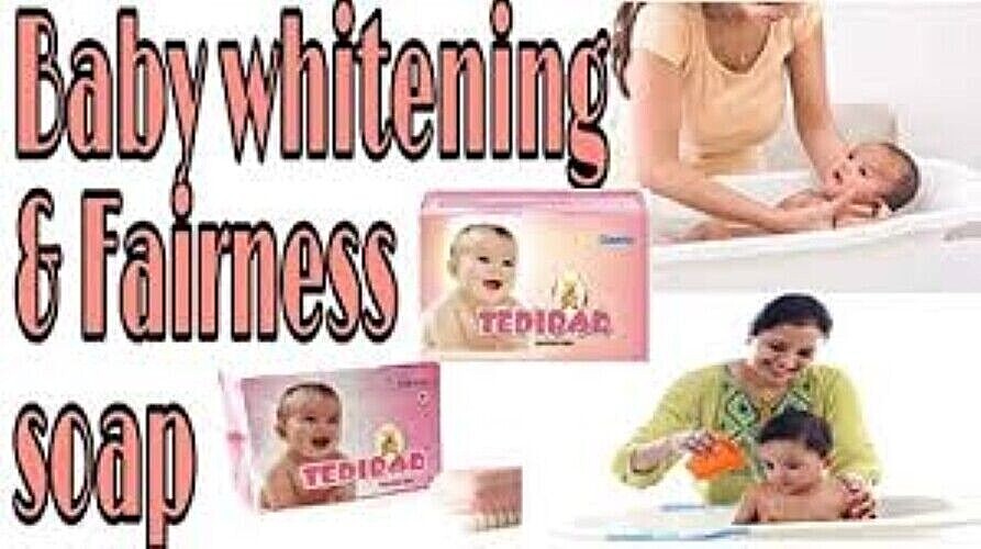 Curatio TEDIBAR Bathing Bar for Babies Sensitive Skin Friendly pH 5.5 (75g x 4)