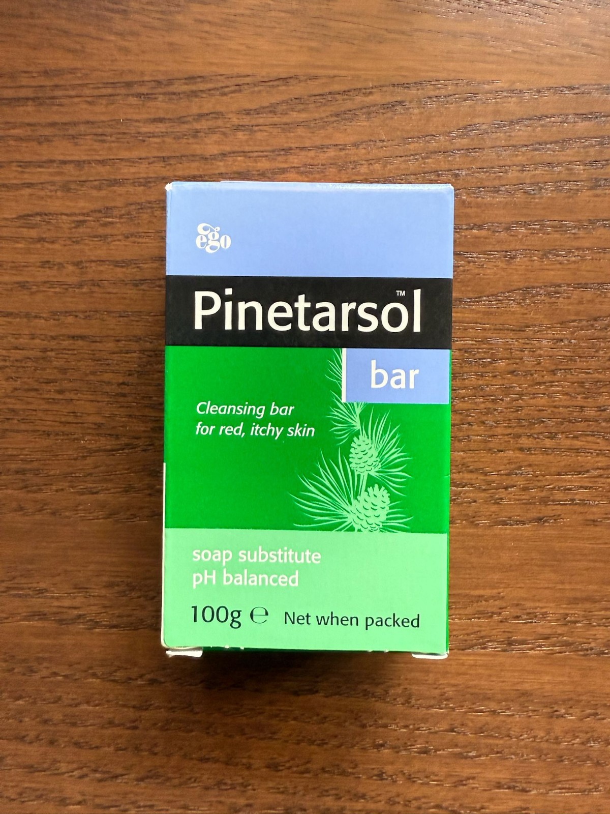 [Ego] Pinetarsol Cleansing Bar For Red Itchy Skin Relief 100g US Seller