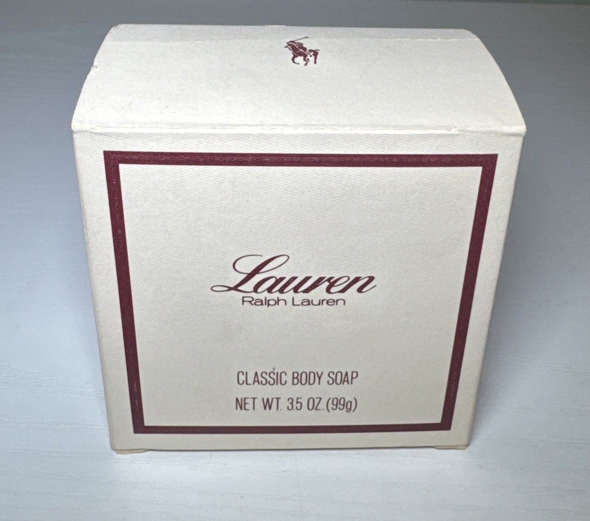 NIB Vintage Polo Ralph Lauren 3.5 Oz. Classic Body Soap Made in USA 1978
