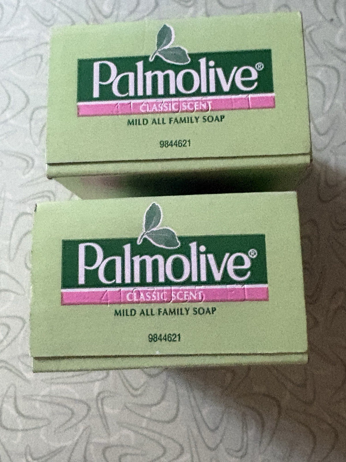 VTG Lot of 2 Palmolive Bath Bar Soap Classic Scent 3.20 oz Sealed NOS Prop Ad