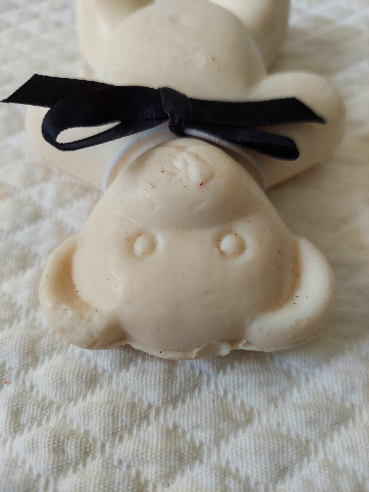 Teddy Bear Soap Au Lait Milk And Honey Luxury Milk Soap 4.2 Oz Scottish Fine
