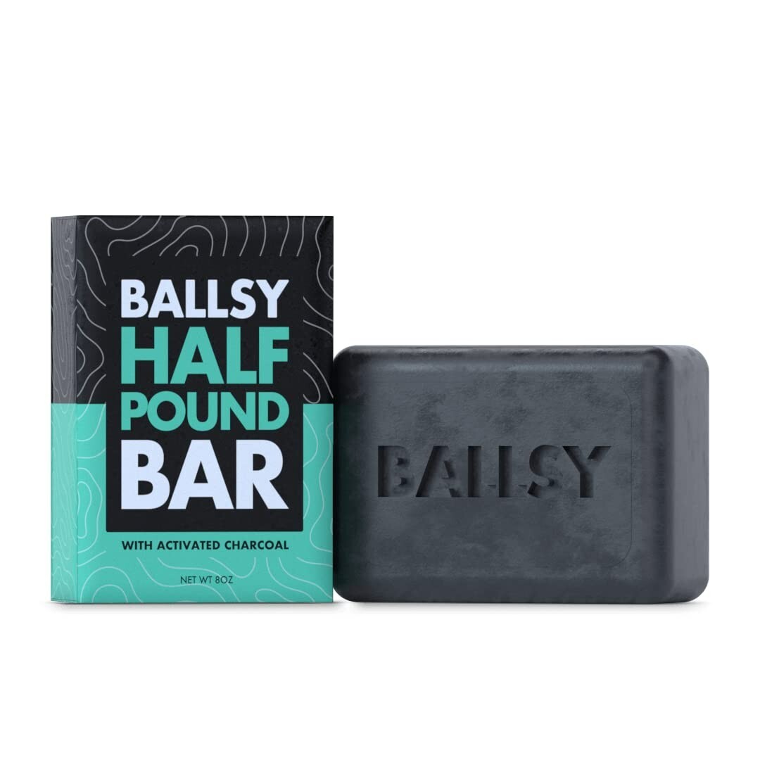 48 Bars Ballsy .5lb Soap Activated Charcoal, Essential Oils, and Plant Extracts