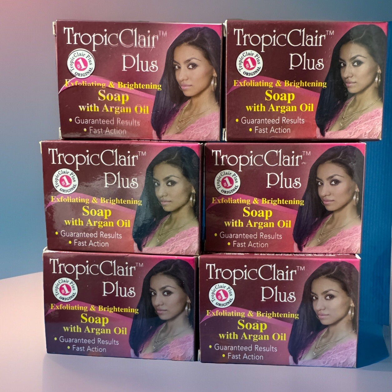 Tropicclair Plus With Argan Oil 6 Bars Each 125g✅