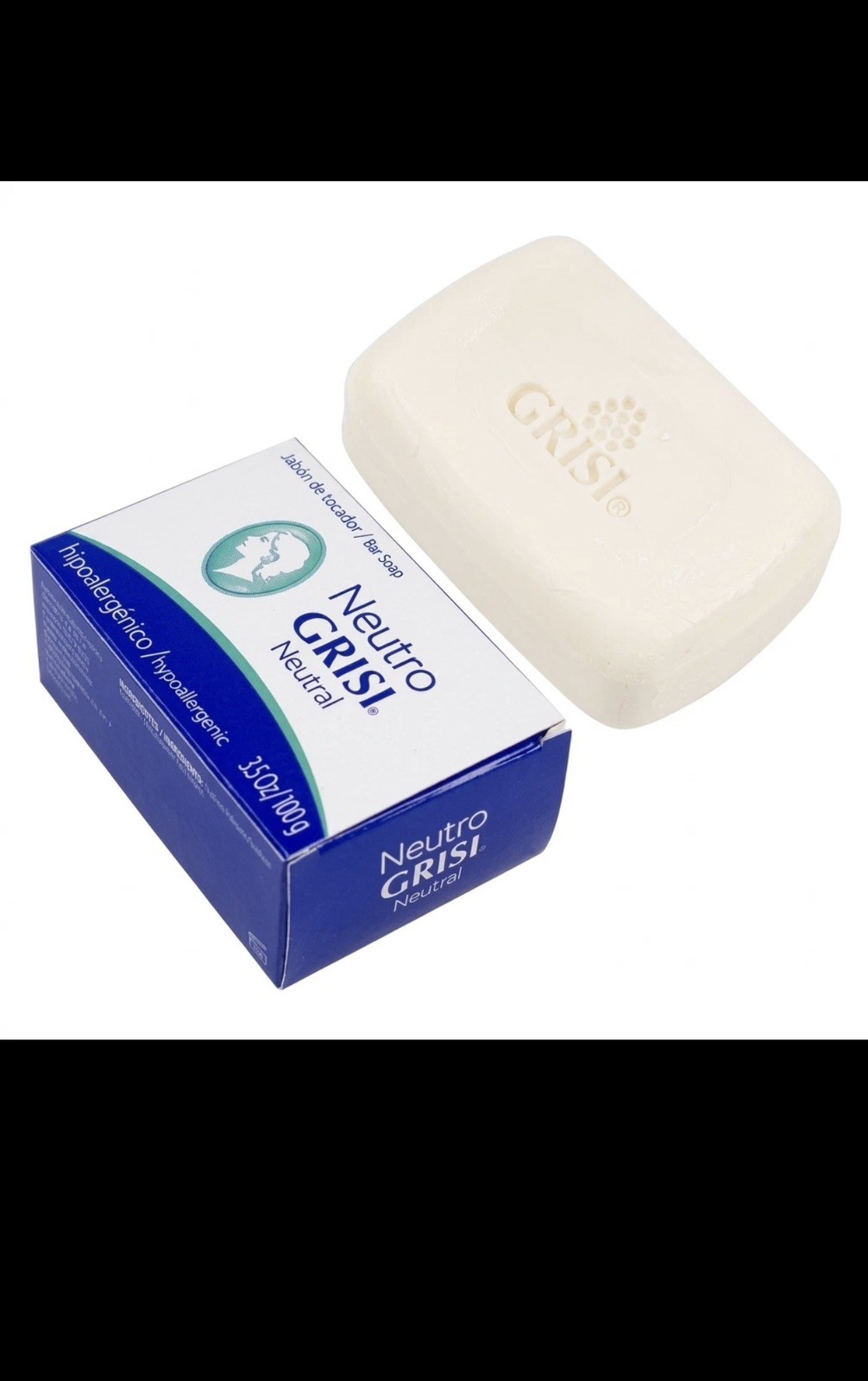 4Pk – Neutral Soap – Hypoallergenic – Jabon Neutro – Grisi