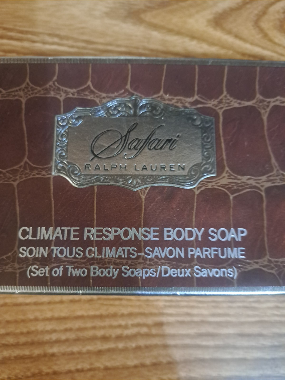 VTG 1989 RARE RALPH LAUREN SAFARI FOR MEN 3.5 OZ BODY SOAP – EMPTY BOX ONLY!!