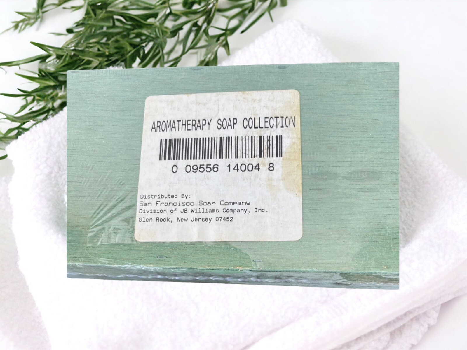 San Francisco Soap Co AROMATHERAPY Boxed Glycerin Soap Set (4 @ 5.5 Oz each)