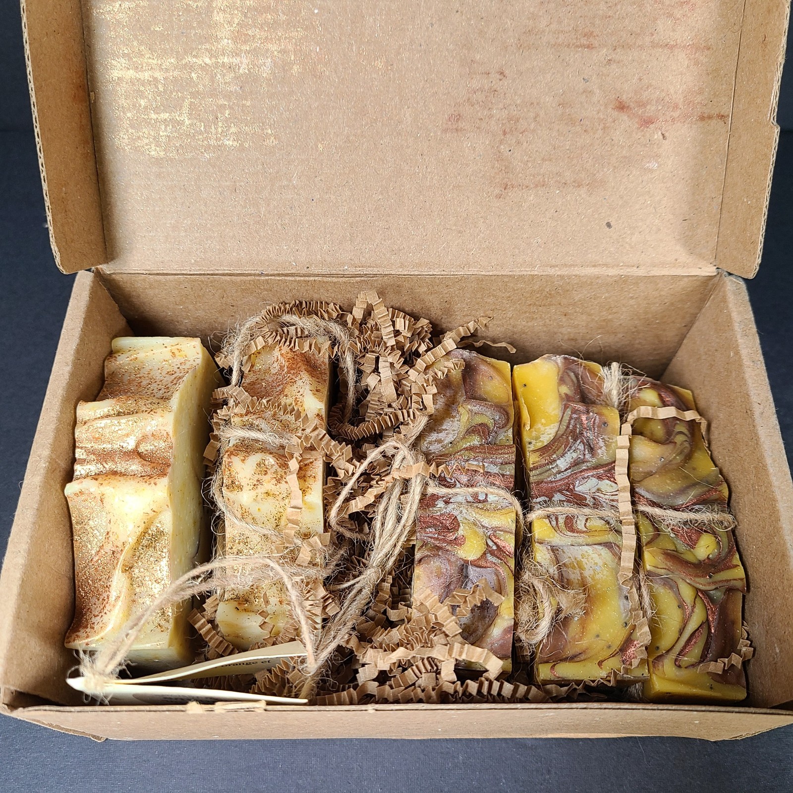 5 x 4oz Bars Simaseken Handmade Artisan Soap Patchouli Olive Coconut Almond Oil