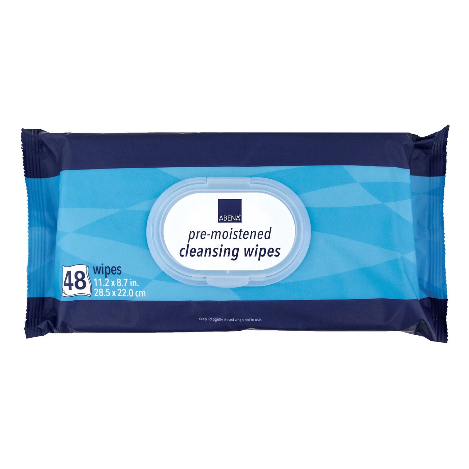 Abena Personal Cleansing Wipe 8-7/10 X 11-1/5 Inch 3775 1 Pack 48 Wipes