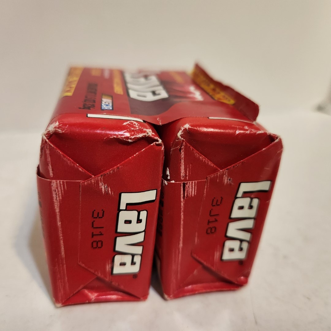 Lava Heavy Duty Hand Cleaner 2 Pack 5.75oz Bar Soap Red NASCAR Package