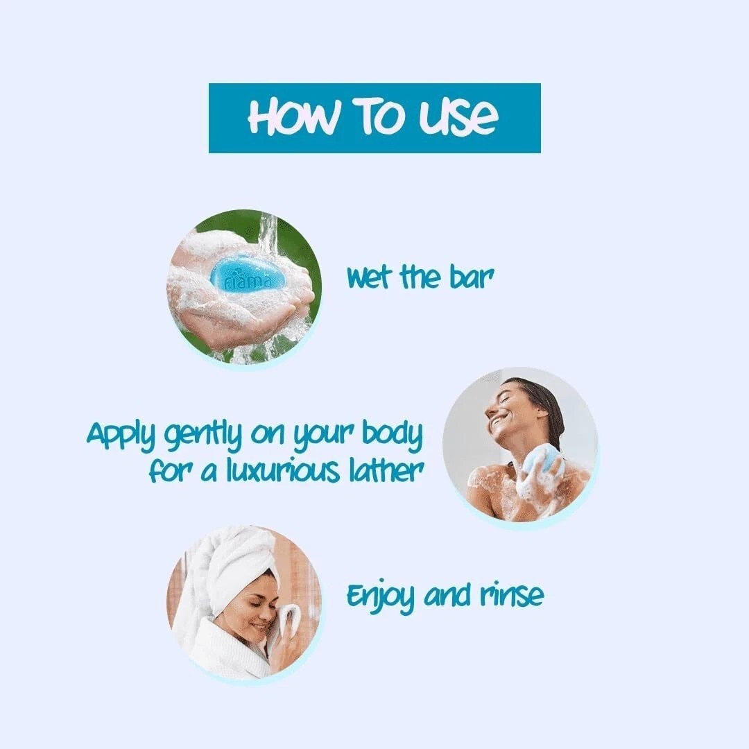 Fiama Gel Bathing Bar Fresh Celebration pack Soap for Women & Men Pack of 3 V883