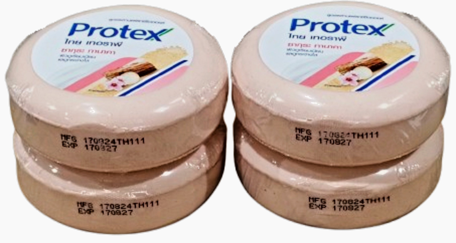 Protex Thai Therapy Soap Sakura Thanaka Face and Body 130g*4 bars with Vitamin C