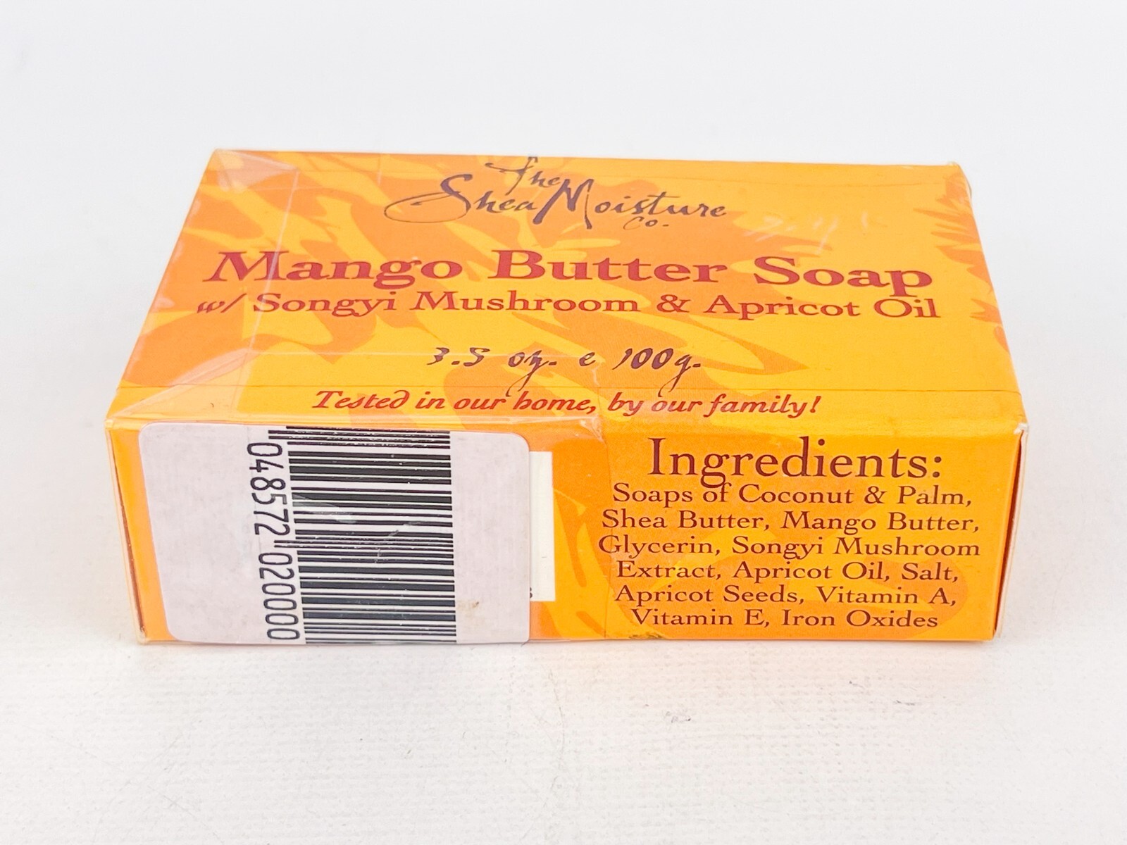 Shea Moisture Mango Butter Soap Songyi Mushroom Apricot Oil ORIGINAL Lot Of 3