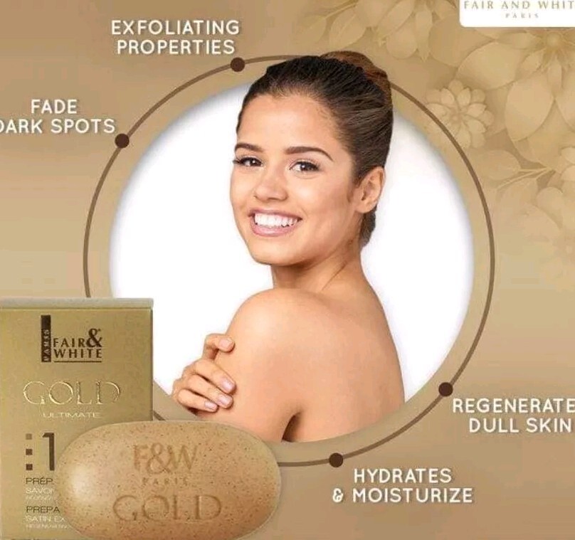 F W Gold Ultimate Satin Exfoliating SOAP Regenerating, Softening 200g 7 0z
