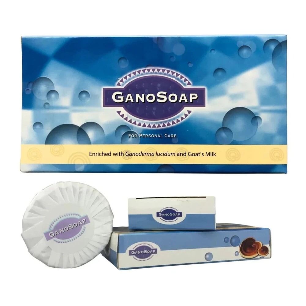 Gano Excel Gano Soap Ganoderma Goat Milk Anti Aging Remove Acne (Free Shipping)