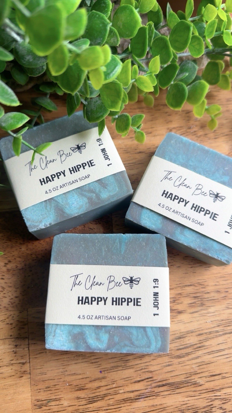 Happy Hippie | Artisan Soap | Lavender & Patchouli | Natural Skincare | Gift