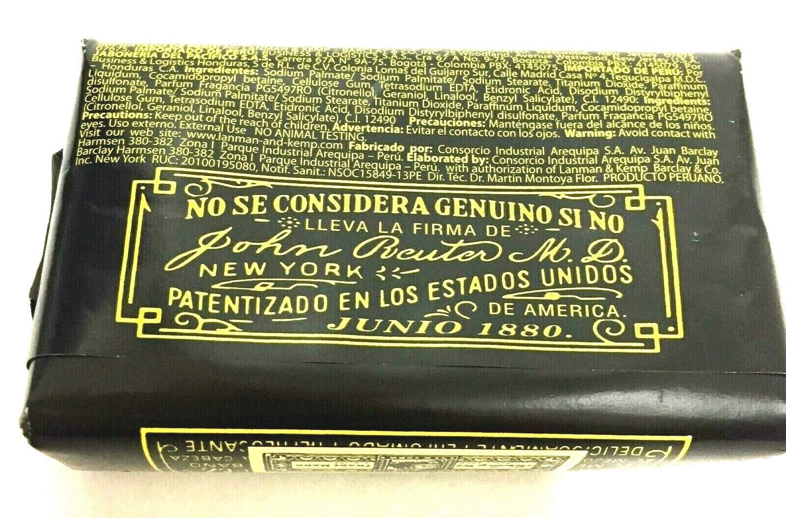 10-Pack Jabon de Tocador Reuter Murray & Lanman Bar Soap, 3.3 oz