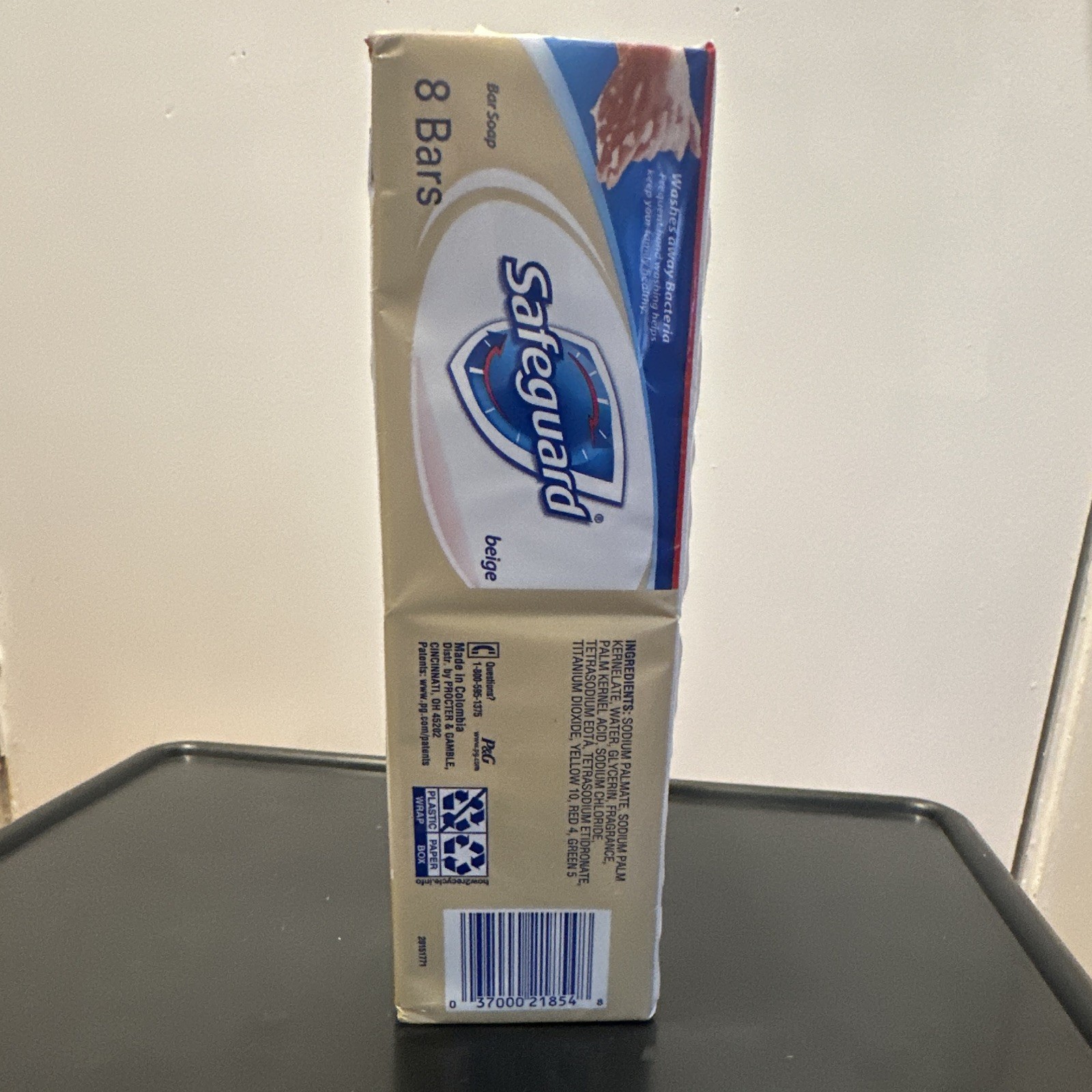 Safeguard Antibacterial Fresh Scent Beige Bar Soap 8Pk 4oz Each 32oz