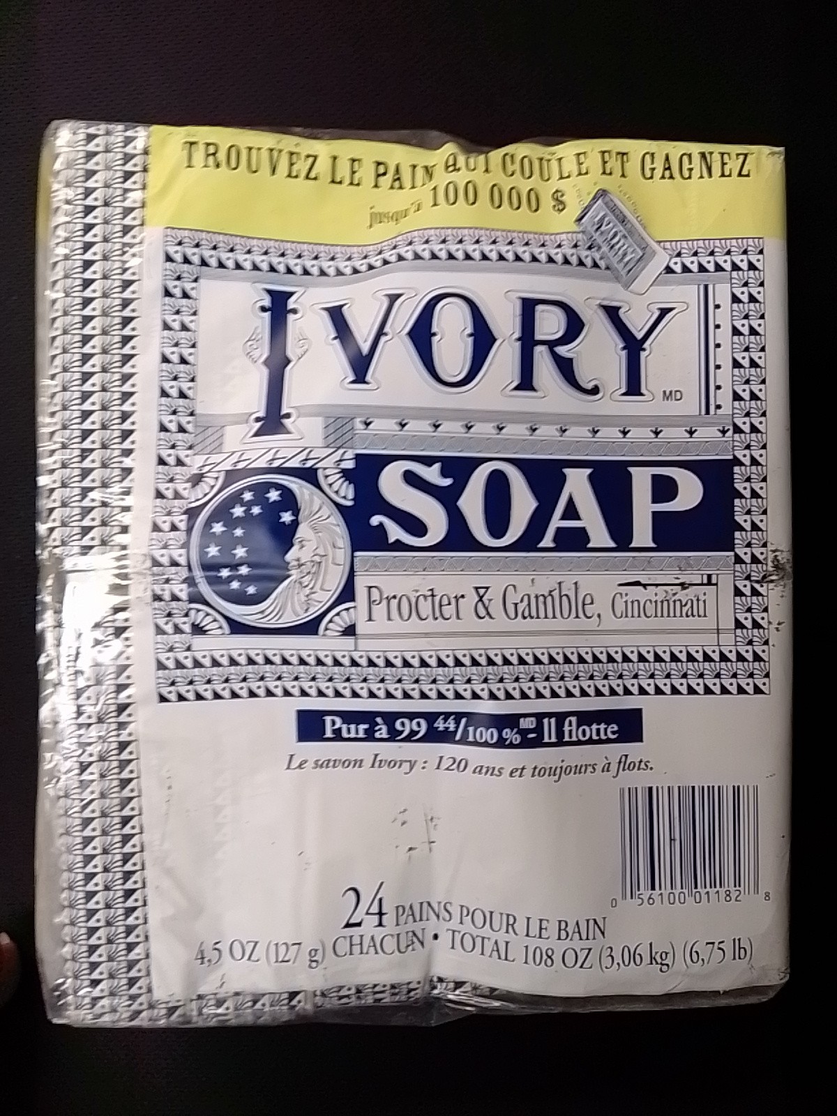 Vintage Ivory Soap Bar Soap Procter & Gamble 12 Wrapped Packs 2001 Or 2002 Lot