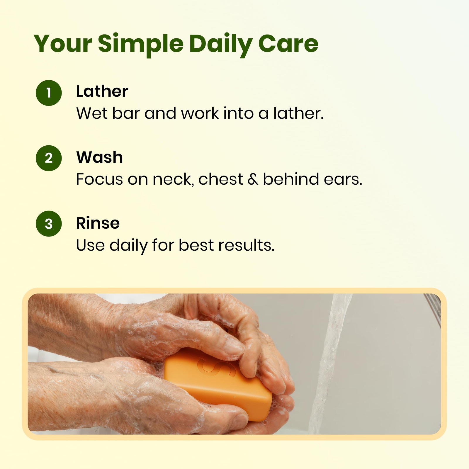 Swarva Japanese Persimmon Cleanser Bar 2 Pack 1 Ounce (Pack of 2), Orange