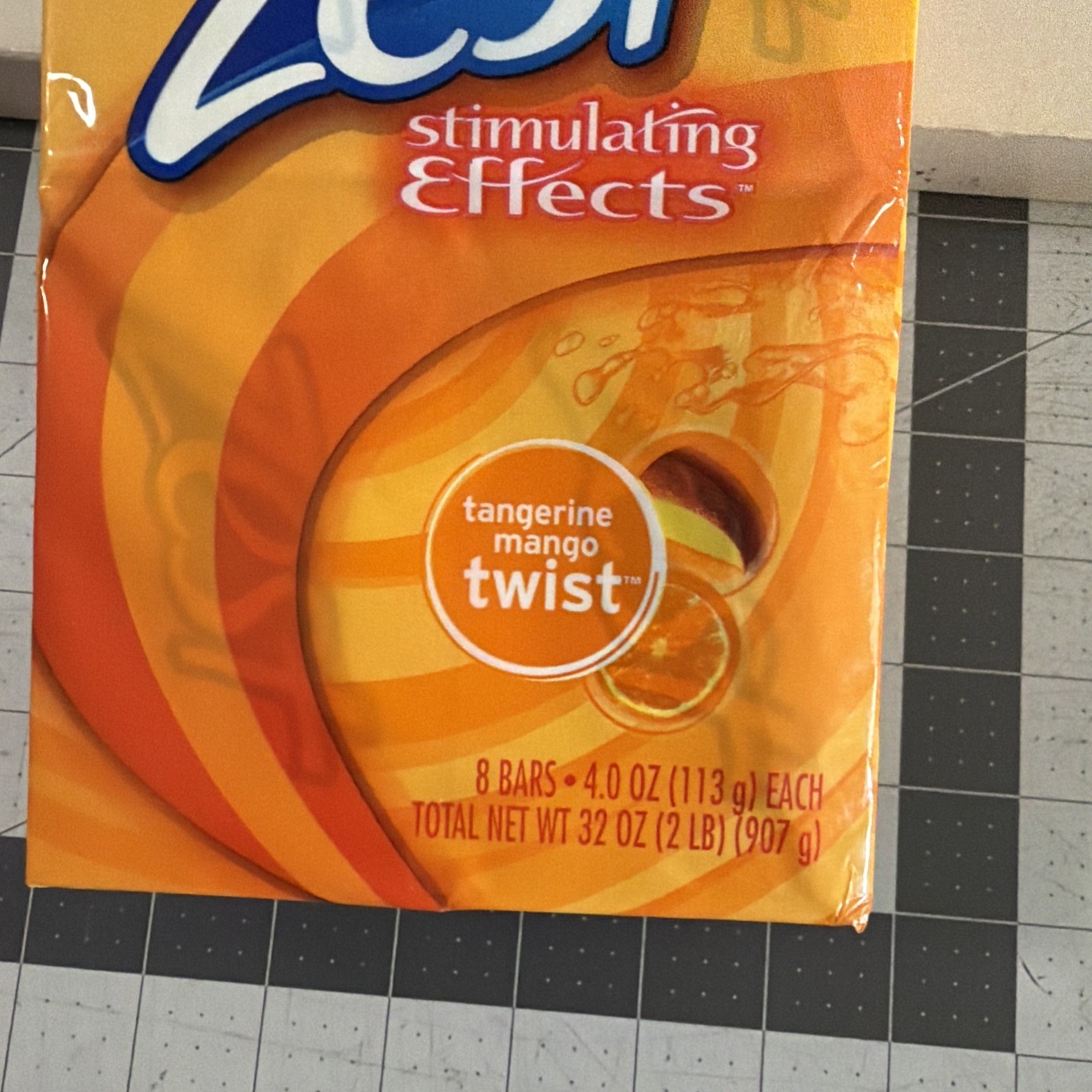 VTG ZEST TANGERINE MANGO TWIST BAR SOAP~8 Pack 4.0oz STIMULATING EFFECTS – New