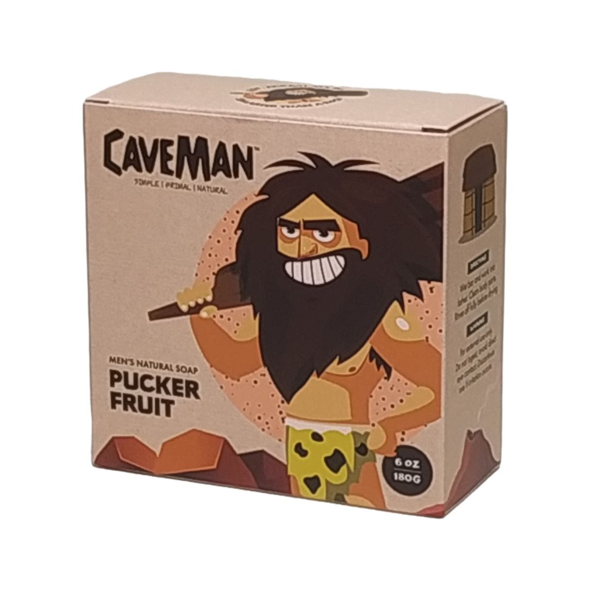 CaveMan Men’s Natural Soap – Moisturizing, Exfoliating, & Refreshing Bar Soaps